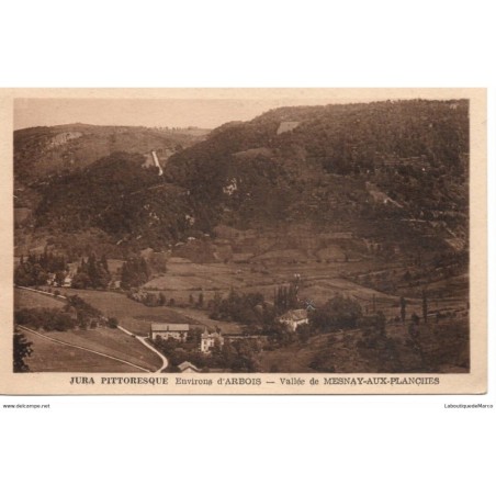 39 - Jura - Environs d'Arbois - Vallée de Mesnay-aux-Planches - Dos Divisé