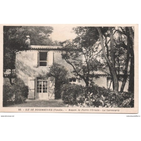85 - Ile de Noirmoutier - Maison de Pierre l'Ermite - Dos Divisé