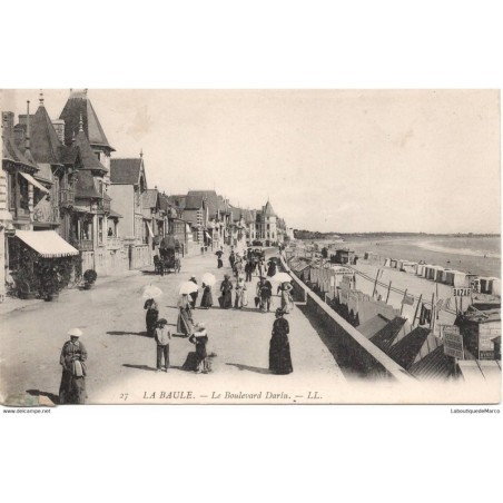 44 - La Baule - Le Boulevard Darlu - Dos Divisé
