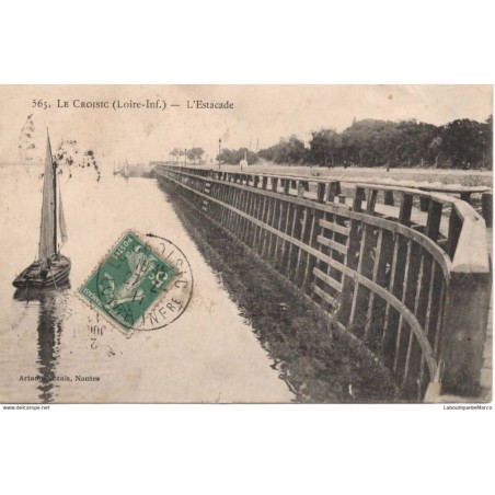 44 - Le Croisic - L'Estacade - Dos Divisé