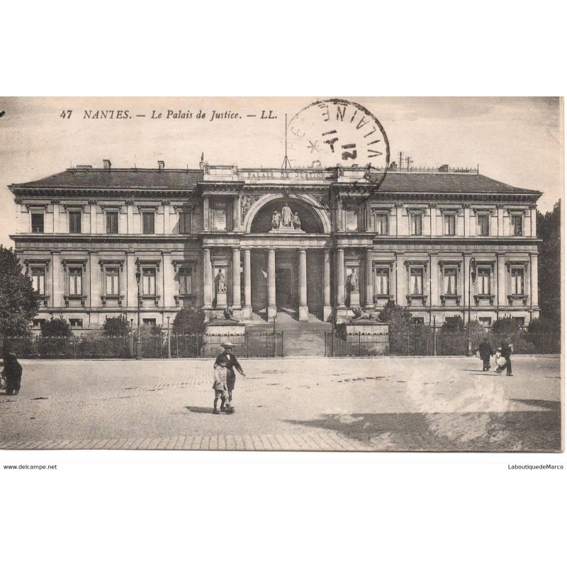 44 - Nantes - Le Palais de Justice - Dos Divisé