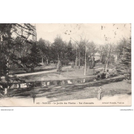 44 - Nantes - Le Jardin des Plantes - Dos Divisé