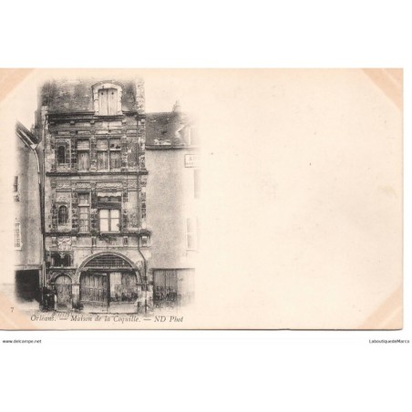 45 - Orléans - Maison de la Coquille - Dos non Divisé