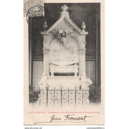 45 - Orléans - Tombeau de Monseigneur Dupanloup - Dos non Divisé