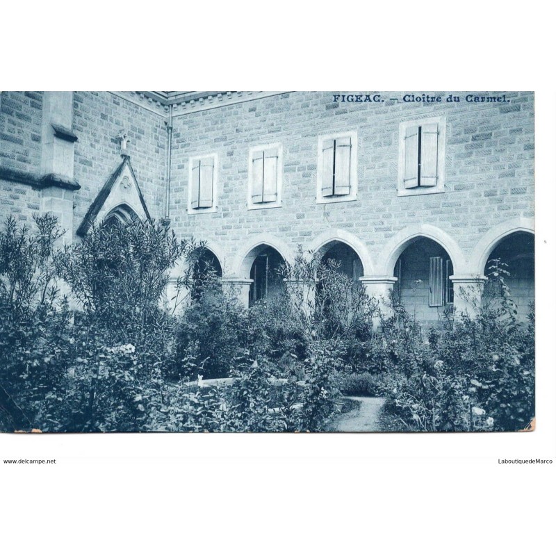 46 - Figeac - Cloître du Carmel - Dos Divisé