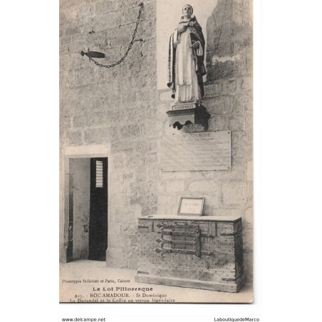 46 - Rocamadour - St-Dominique - Dos Divisé