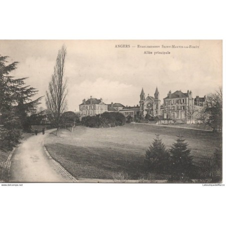 49 - Angers - Etablissement Saint-Martin-la-Fôret - Dos Divisé
