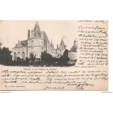 49 - Tiercé - Le Château de Cimbré - Dos non Divisé