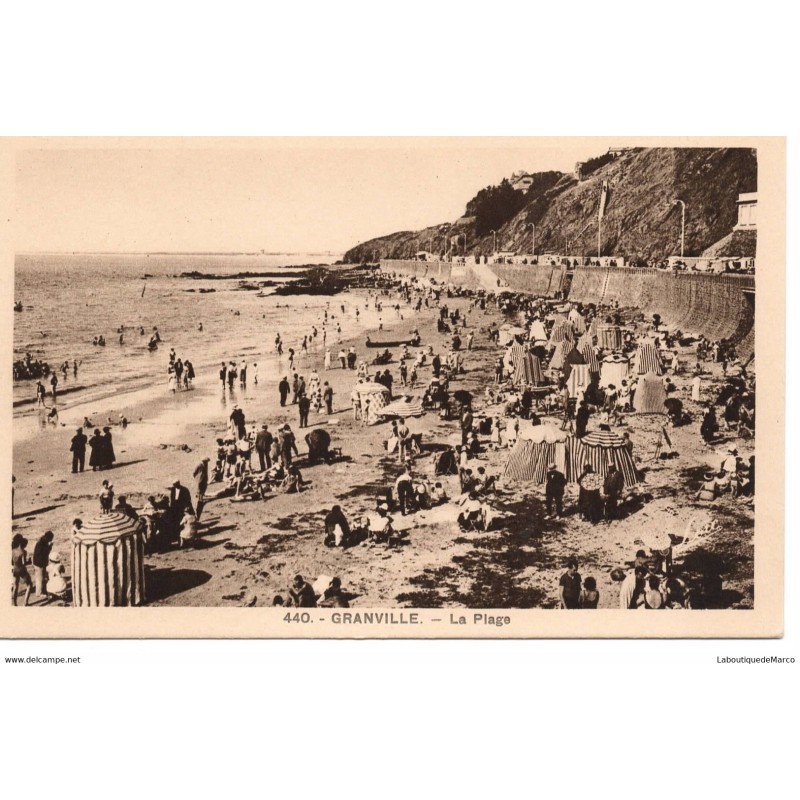 50 - Granville - La Plage - Dos Divisé