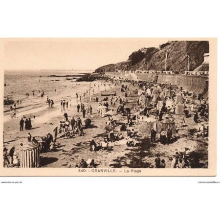 50 - Granville - La Plage - Dos Divisé