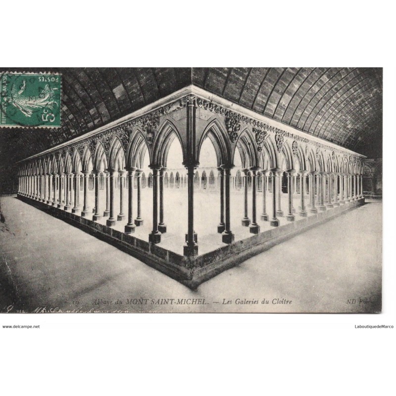 50 - Abbaye du Mont-Saint-Michel - Dos Divisé