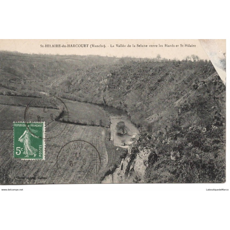 50 - St-Hilaire-du-Harcouet - Dos Divisé