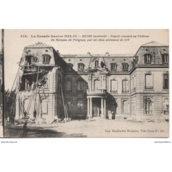 51 - Reims - Bombardé - Dos...