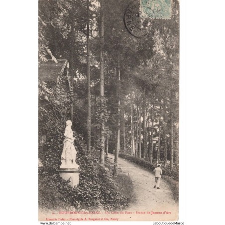 52 - Boubonne-les-Bains - Un coin du Parc - Dos Divisé