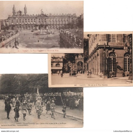 NANCY - Cartes postales anciennes 1900-20 - Vintage