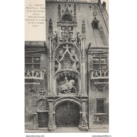 54 - Nancy - Palais Ducal - Dos Divisé