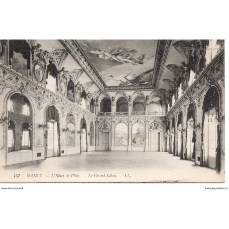 54 - Nancy - Hôtel de Ville - Le Grand Salon - Dos Divisé
