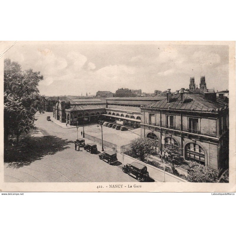 54 - Nancy - La Gare - Dos Divisé
