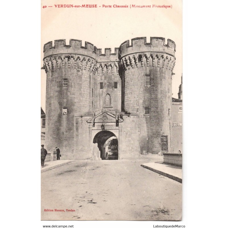 55 - Verdun-sur-Meuse - Port Chaussée - Dos Divisé