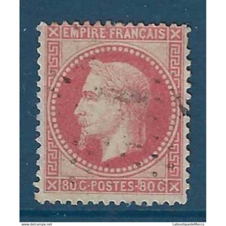 France Yvert No 32 Oblitere 80 cts Empire laure