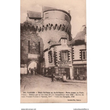 56 - Vannes - Porte St-Pater - Dos Divisé