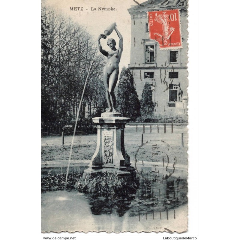 57 - Metz - La Nymphe - Dos Divisé