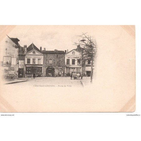58 - Château-Chinon - Porte de Ville - Dos non Divisé