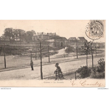 59 - Cambrai - La Citadelle - Dos non Divisé