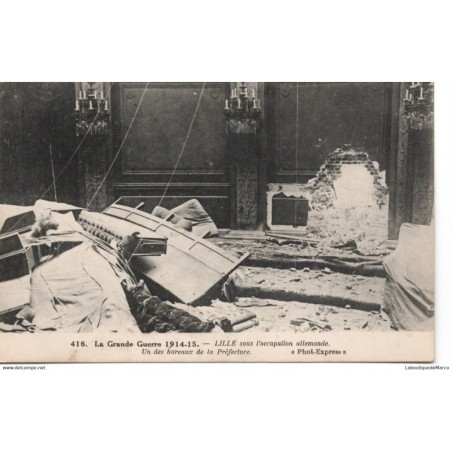 59 - Lille - Un des bureaux de la Préfecture - Dos Divisé