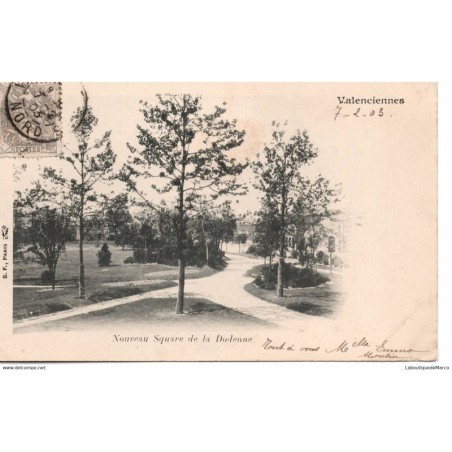 59 - Valenciennes - Nouveau Square de la Dodenne - Carte non Divisé
