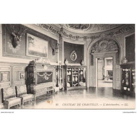 60 - Chantilly le Château - L'Antichambre - Dos Divisé