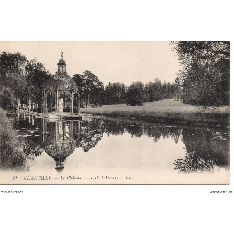 60 - Chantilly - L'Ile d'Amour - Dos Divisé