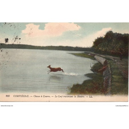 60 - Compiègne - Chasse à Courre - Dos Divisé
