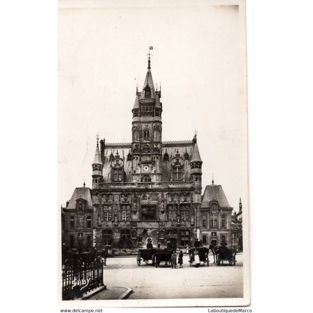 60 - Compiègne - L'Hôtel de Ville - Dos Divisé