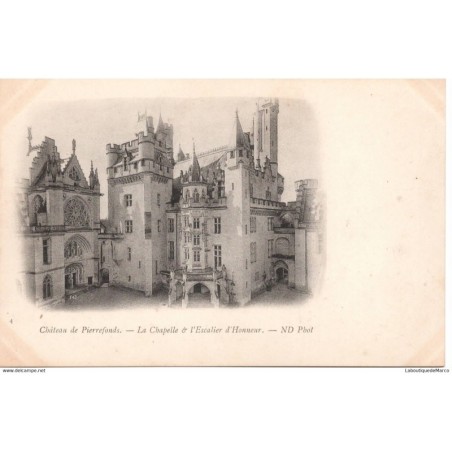 60 - Pierrefonds le Château - La Chapelle - Dos non Divisé