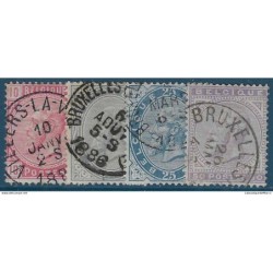 Belgique Yvert No 38/41...