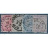Belgique Yvert No 38/41 Oblitere Serie Leopold II