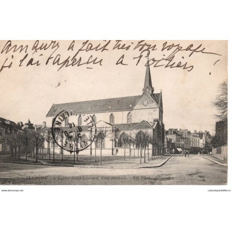 61 - Alençon - L'Eglise Saint-Léonard - Dos Divisé