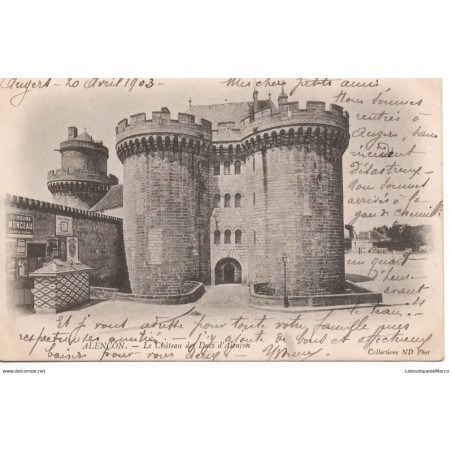 61 - Alençon - Le Château des Ducs d'Alençon - Dos non Divisé