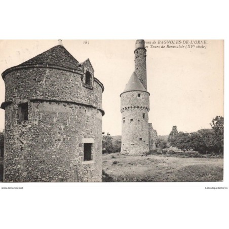 61 - Bagnoles-de-l'Orne - Les Tours de Bonvouloir - Dos Divisé