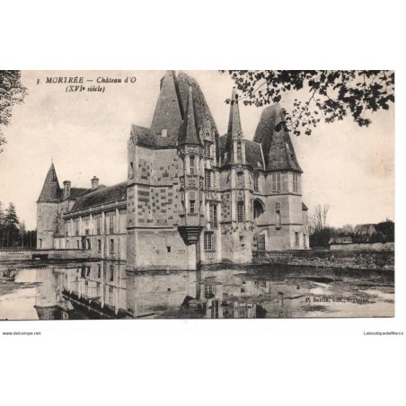 61 - Mortrée - Château d'O - Dos Divisé