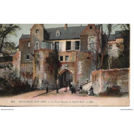 62 - Boulogne-sur-Mer - La Porte Gayole - Dos Divisé