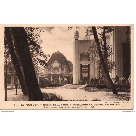 62 - Le Touquet - Casino de la Forêt - Dos Divisé