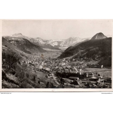 63 - Le Mont-Dore - La Ville et la vallée de la Dordogne - Dos Divisé