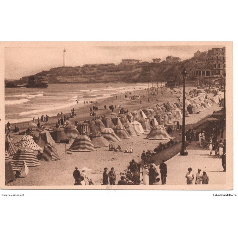 64 - Biarritz - La Grande Plage - Dos Divisé