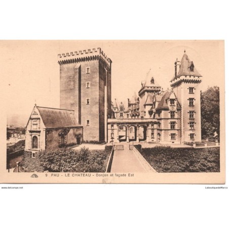64 - Pau - Le Château - Dos Divisé