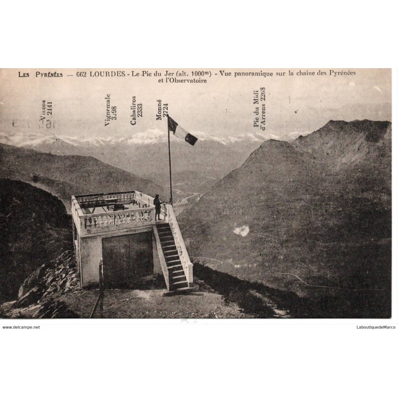 65 - Lourdes - Le Pic du Jer - Dos Divisé