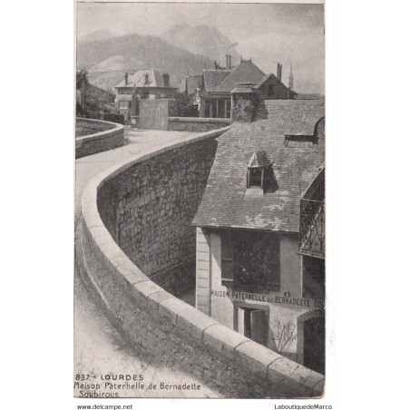 65 - Lourdes - Maison Paternelle de Bernadette - Dos Divisé