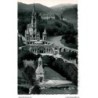 65 - Lourdes - La Basilique et le Monument interallié - Dos Divisé