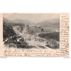 65 - Lourdes - La Basilique...